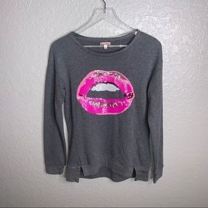 Juicy Couture Sequin lips Pullover